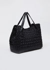 Sac Shopper Liu Jo matelassé avec pochette Nero