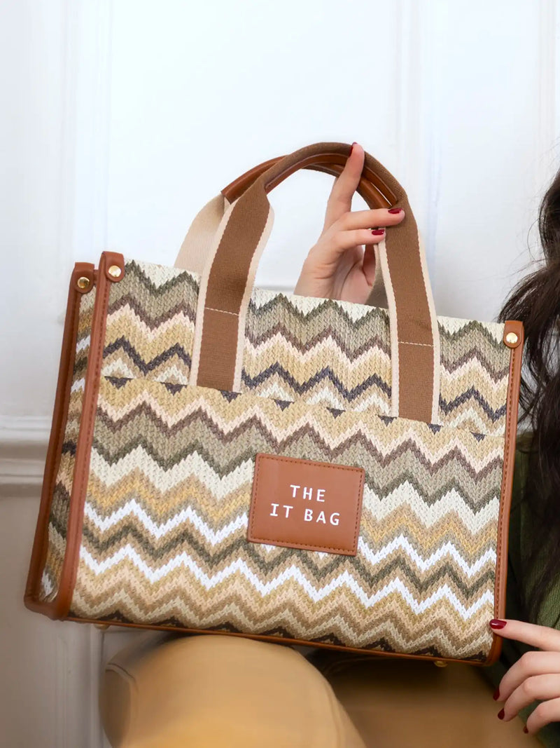 Sac "The It Bag" Zigzag Yuna Camel