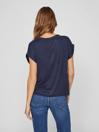 T-Shirt Vila Viellette Dusty Navy Blazer