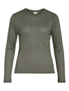 T-Shirt manches longues Vila Vialexia Dusty Olive