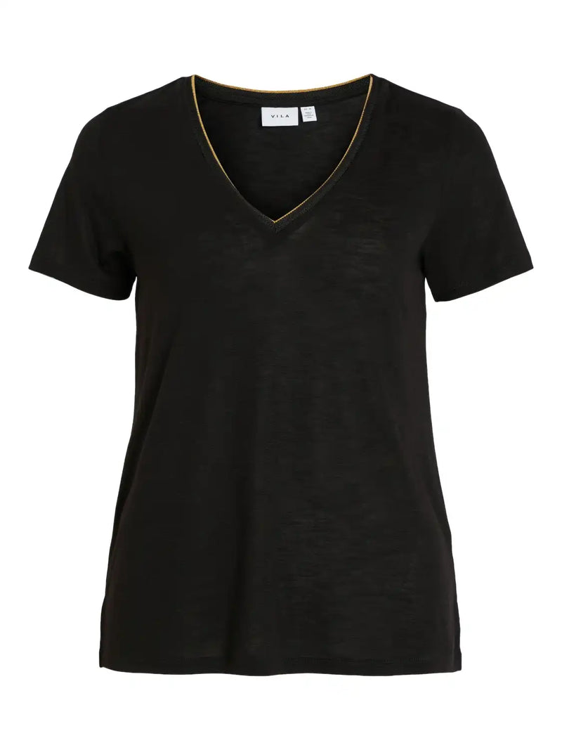 T-Shirt Vila Vinoel Black