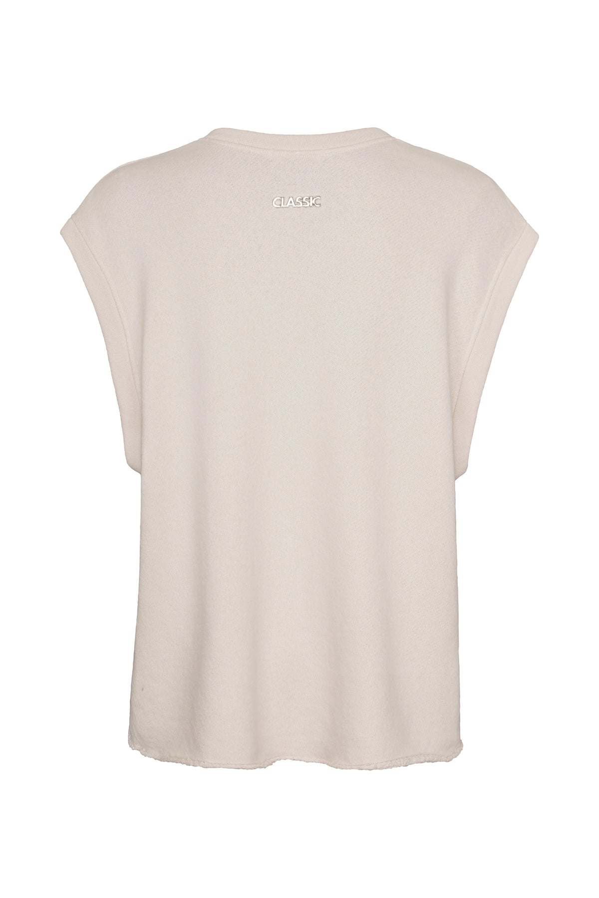 Top Liv Bergen V-shirt Dirty White