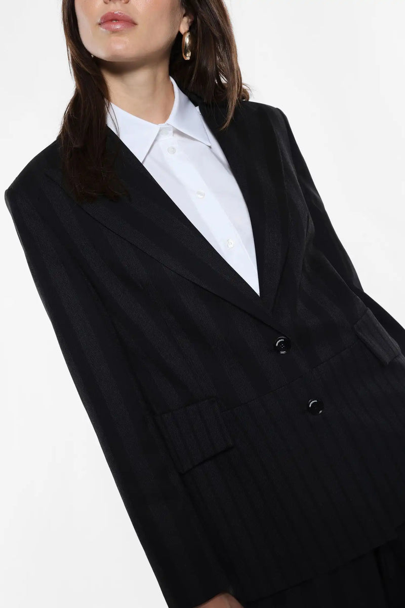 Blazer Imperial 2 boutons Rayures Nero
