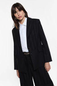 Blazer Imperial 2 boutons Rayures Nero
