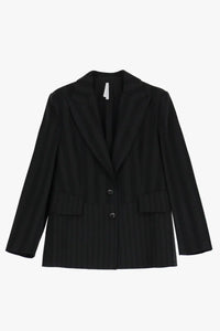 Blazer Imperial 2 boutons Rayures Nero