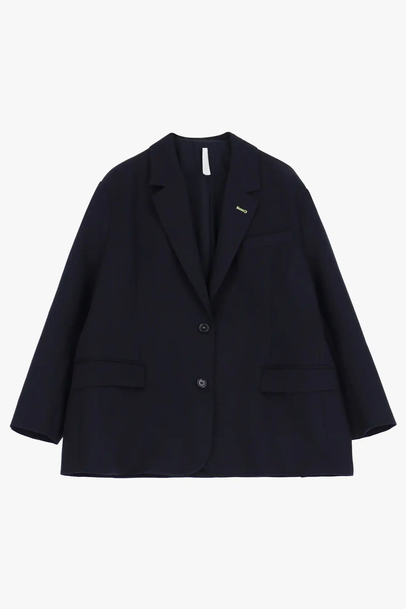 Blazer Oversize Imperial détail fluo Blu