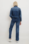 Veste Place du Jour en Denim Bleu Jeans