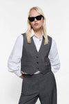 Gilet court Imperial Nero