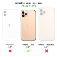 Coque Iphone 11 PRO La Coque Française transparente avec anneaux