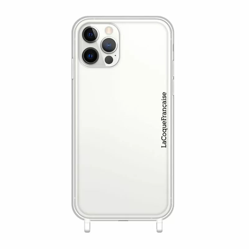 Coque Iphone 12/12 PRO La Coque Française transparente avec anneaux