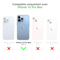 Coque Iphone 13 PRO MAX La Coque Française transparente avec anneaux