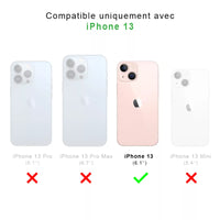 Coque Iphone 13 La Coque Française transparente avec anneaux