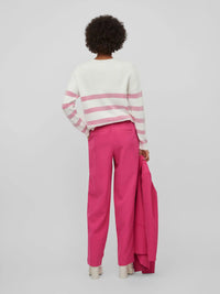 Pantalon Vila Vikamma Pink Yarrow