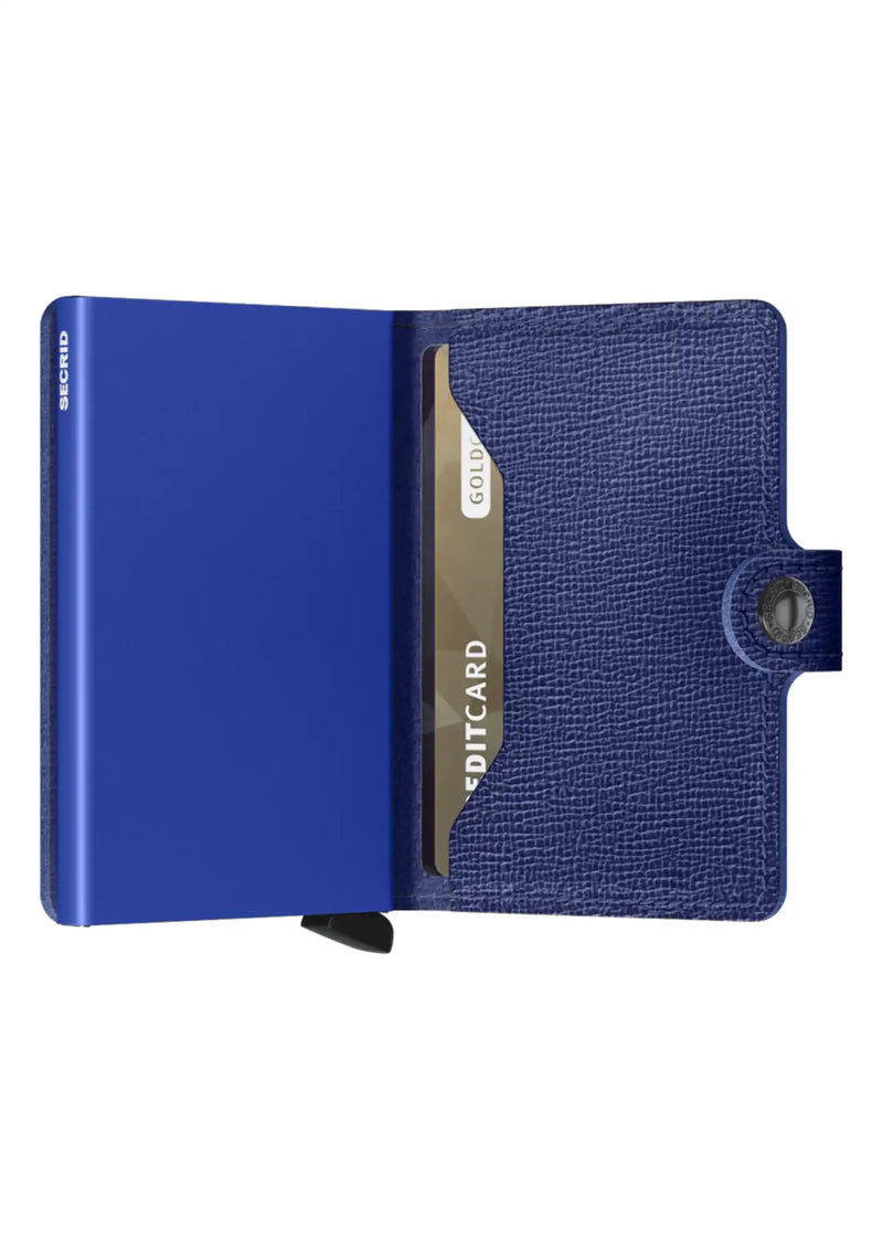 Porte-cartes Secrid MC Miniwallet Crisple Cobalt